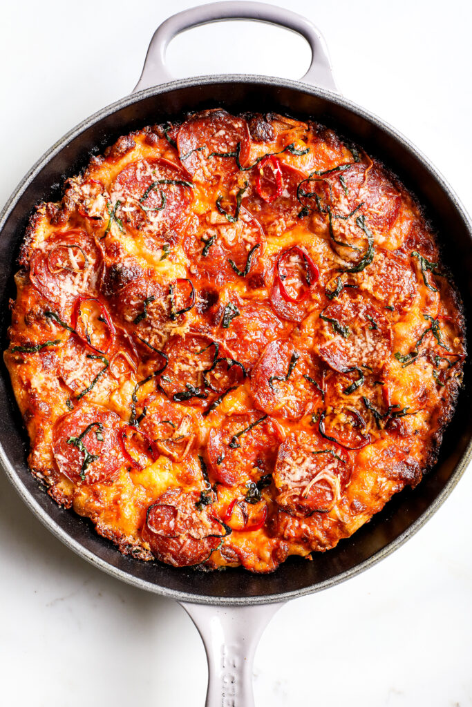 Skillet Pan Pizza – Sauced Kitchen